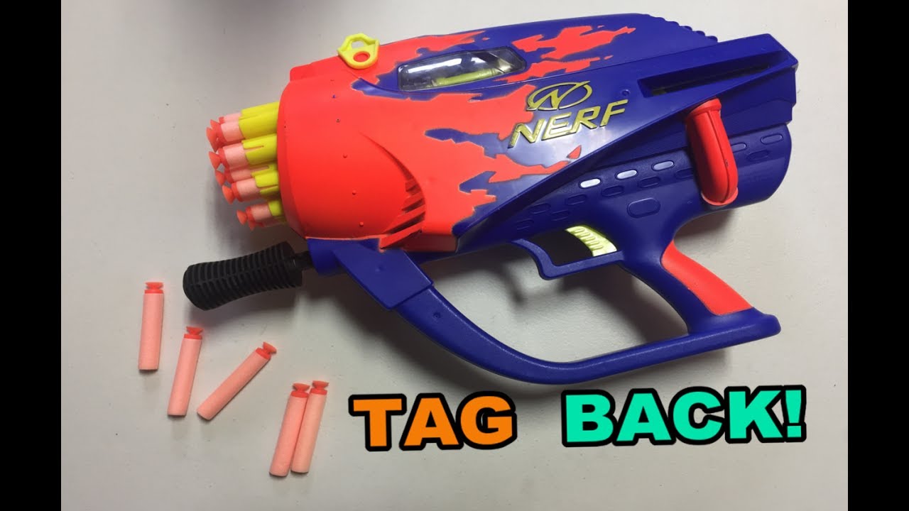 TAG BACK! - 1999 NERF Airjet Power Wildfire | Walcom S7