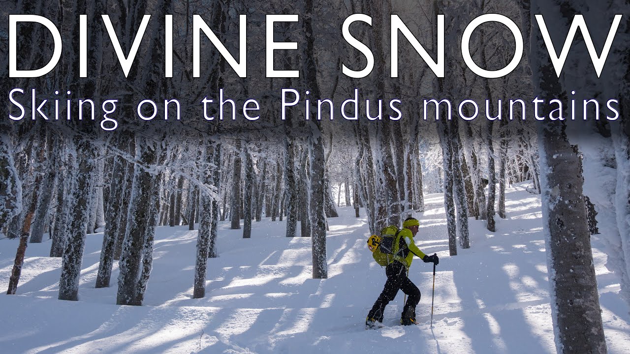 DIVINE SNOW - skiing on the Pindus mountains (Greece)