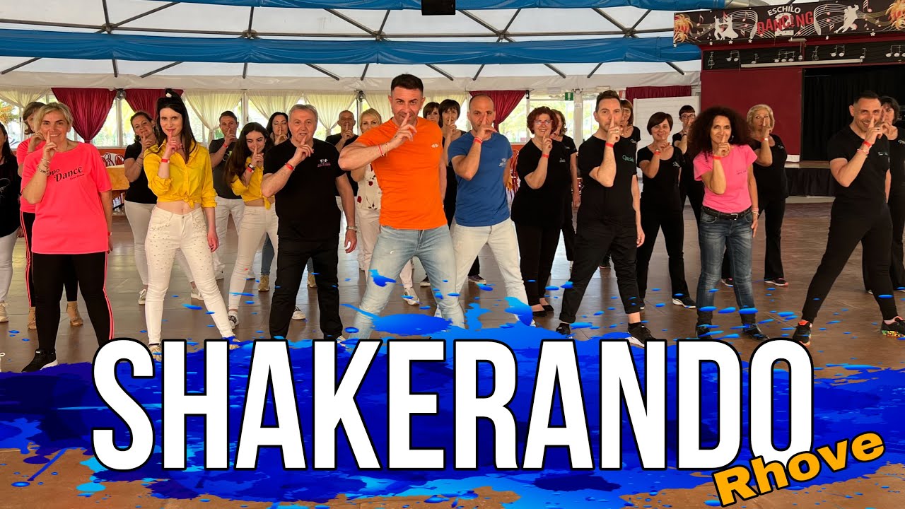 SHAKERANDO Rhove Coreografia Joey&Rina || TUTORIAL || Balli di gruppo 2022 Line Dance