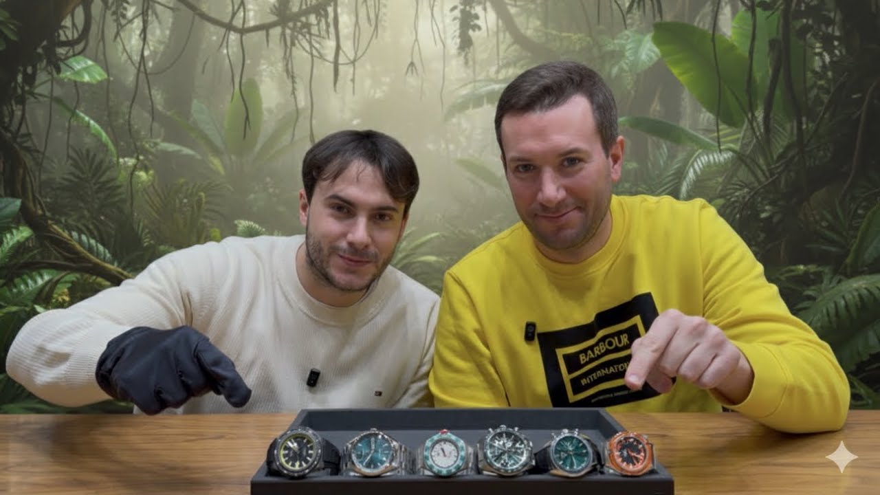Zenith con una VERDISSIMA Tag Heuer💪🏽Sei modelli spettacolari per tutti i gusti!Con Luca e lo Zio