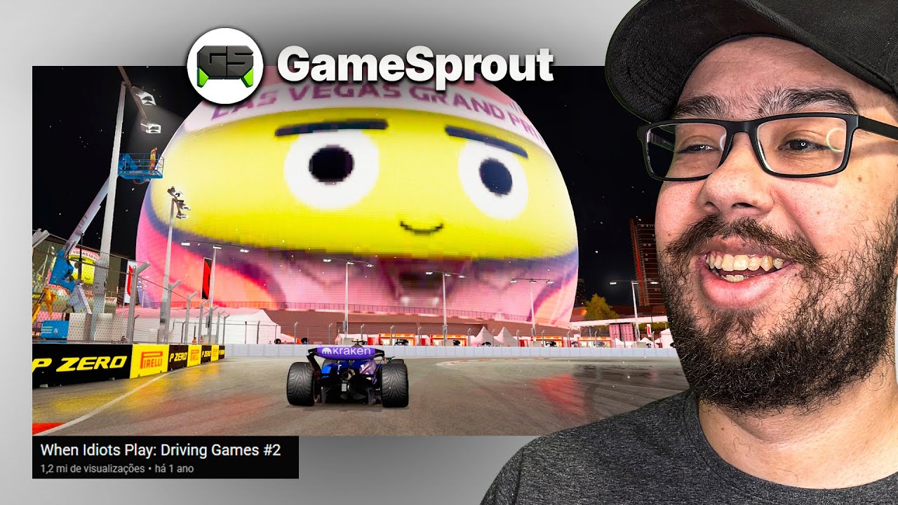 É ISSO QUE ACONTECE QUANDO IDIOTAS JOGAM JOGOS DE CORRIDA! #2 - REACT GAMESPROUT