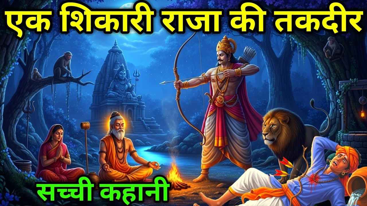 एक शिकारी राजा की तकदीर की कहानी  |  Hindi motivation Stories |  संपूर्ण हिंदी कहानी |  #geetagyaan