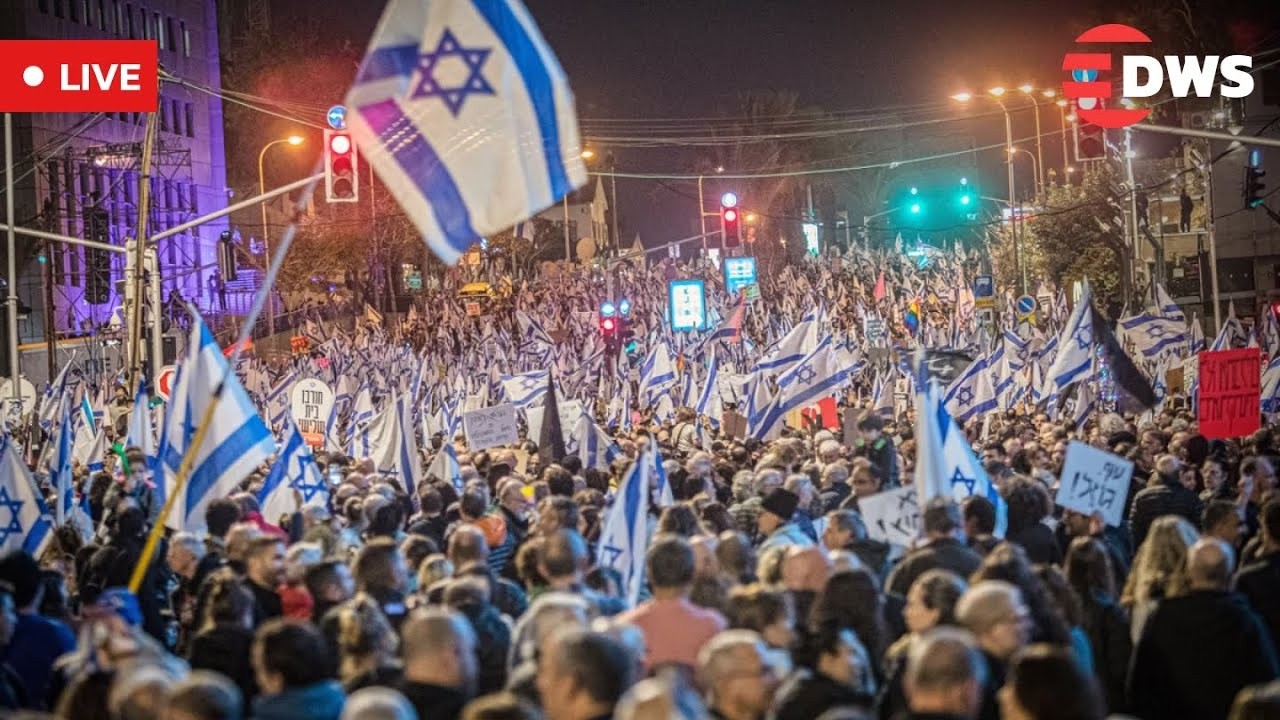 LIVE: Massive Anti-Government Protest Rocks Tel Aviv &ndash; Israel Political Unrest | AC15