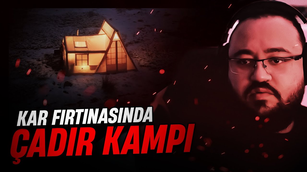 Jahrein, Atik Ailesi KAR FIRTINASINDA SOBALI SICAK ÇADIR KAMPI Videosunu İzliyor