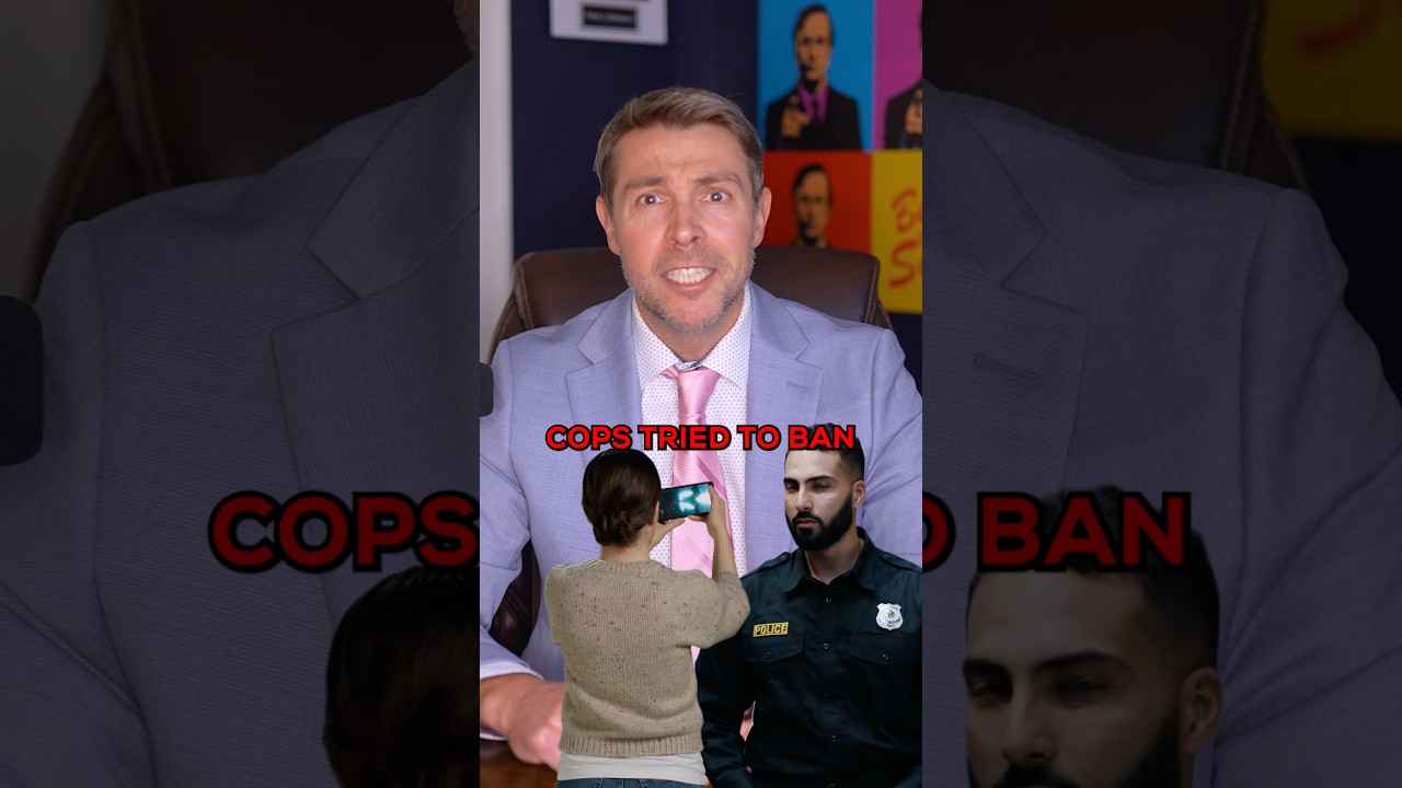 Могут ли вас арестовать за съемку полицейских на видео? 👮 #шорты #полиция