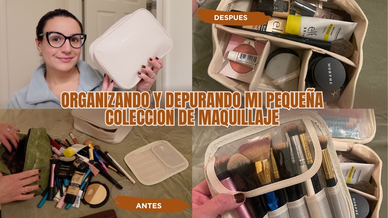 Organizando y depurando mi Pequeña Colección de Maquillaje, Colección de Maquillaje Minimalista VLOG