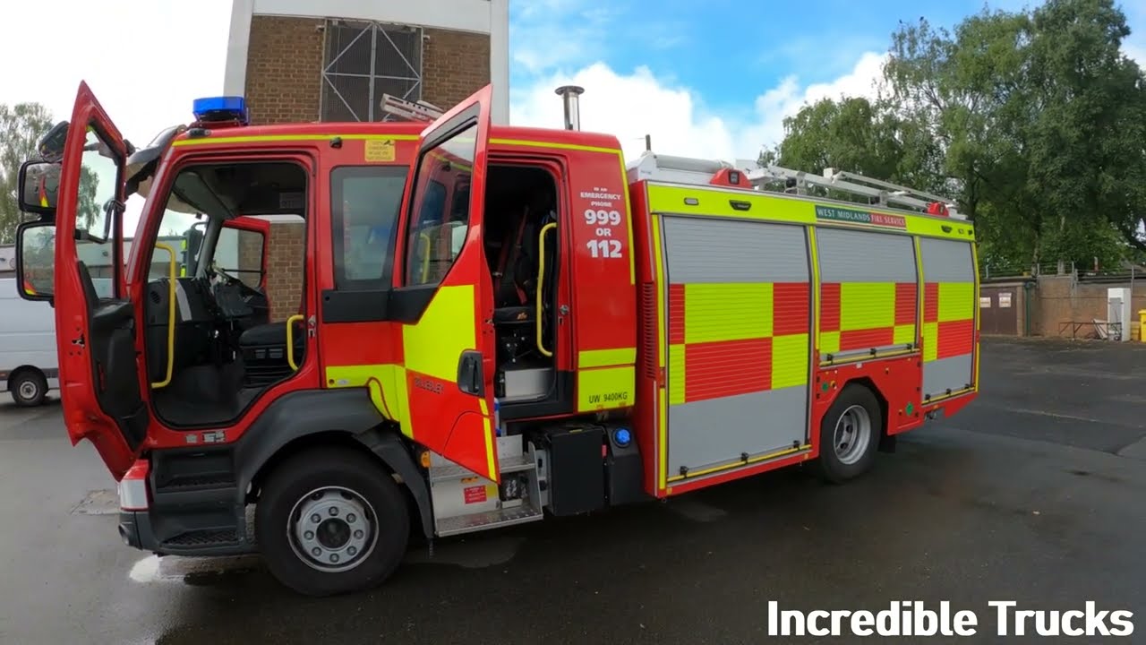 2022 Volvo FL Emergency One Diesel 7.7 Litre 6-Cyl Diesel Euro VI-D Fire Engine Emergency Vehicle
