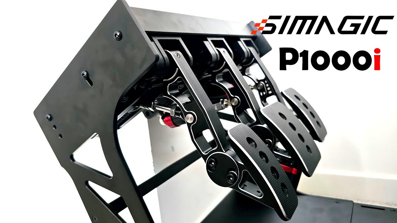 Simagic P1000i inverted pedals detailed overview