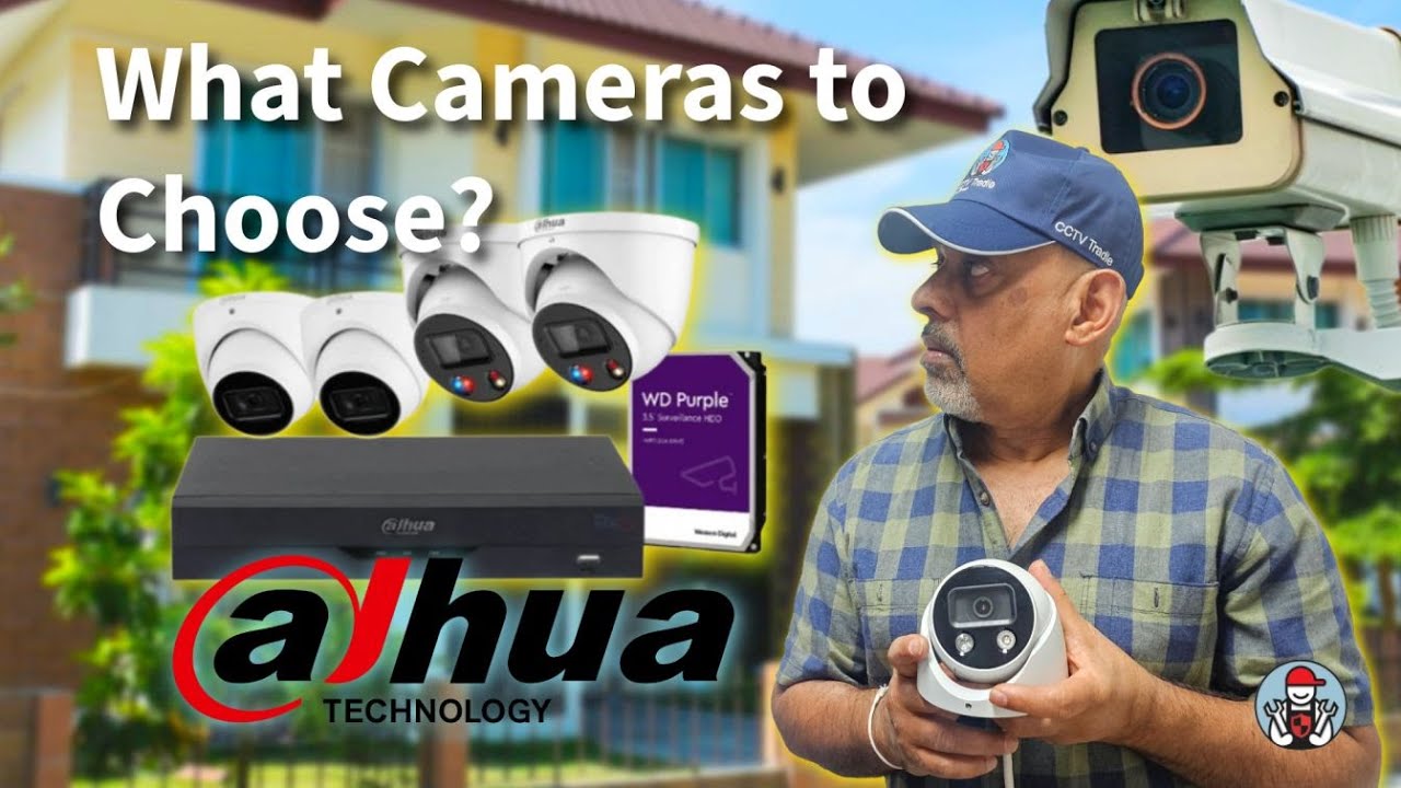 How to Choose the Right Dahua CCTV Cameras for Your Home | TiOC, Standard, 180° & AI Explained