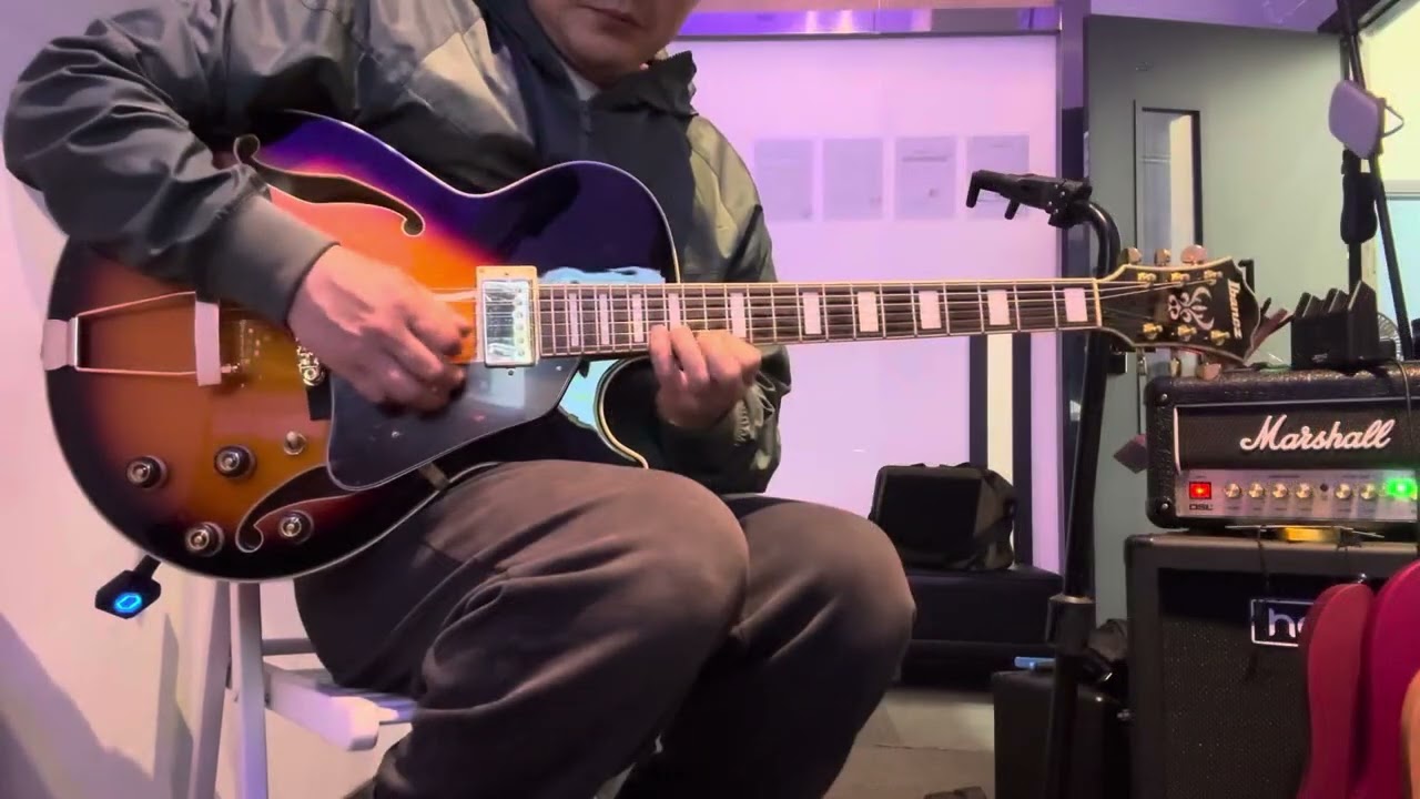 Ibanez AG75G-BS Take Five Guitar Solo