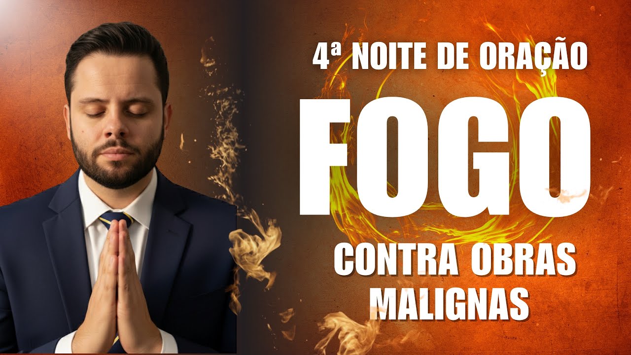 FOGO CONTRA OBRAS MALIGNAS - Último dia da Corrente de Oração