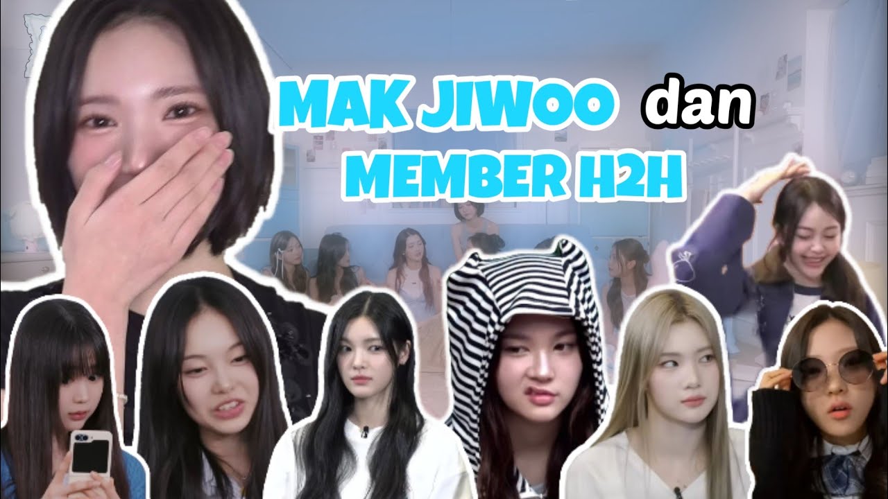 KEHIDUPAN MAK JIWOO BERSAMA KETUJUH MEMBER HEARTS2HEARTS || HEARTS2HEARTS FUNNY MOMENT
