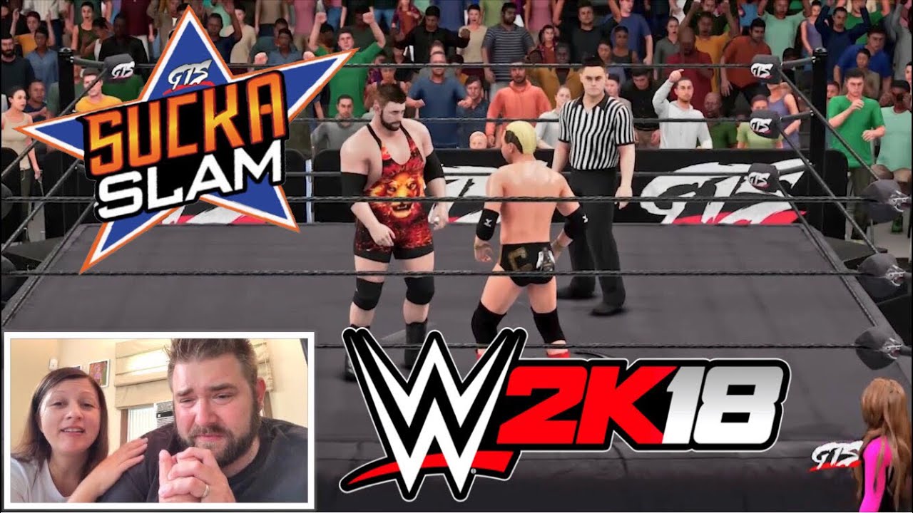 WWE 2K18 Грим против Джеймса Эллсворта за титул чемпиона YouTube