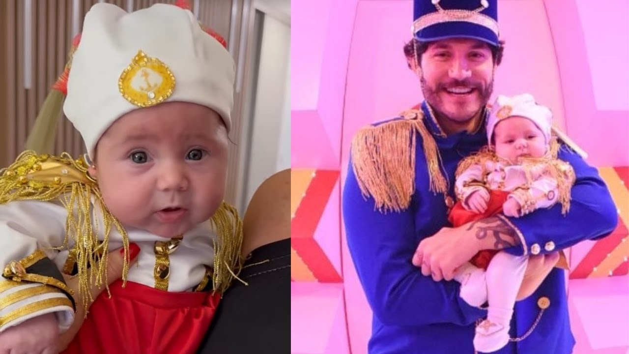 festa de mesversário da Lua filha de eliezer e vihtub