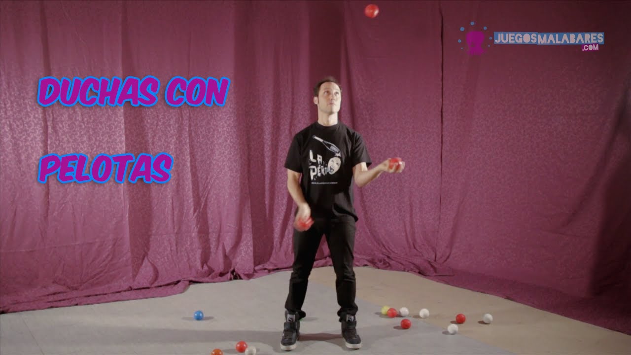 Tutorial - Duchas con pelotas de malabares