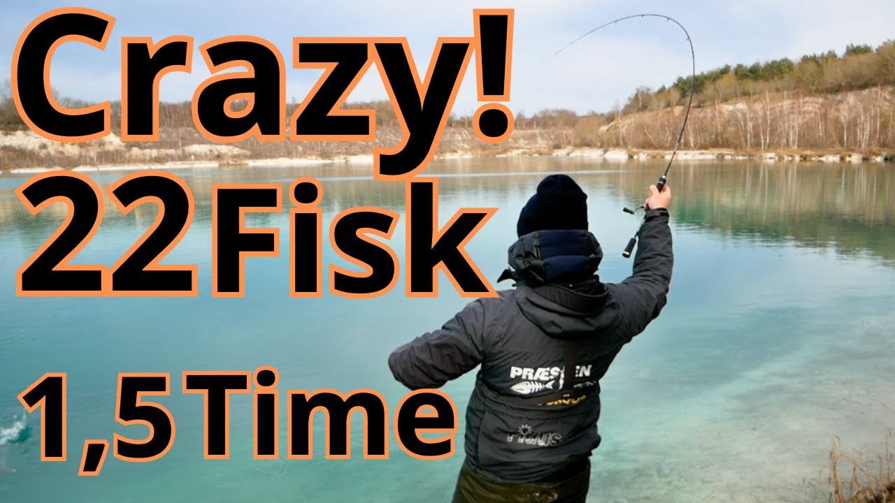 Crazy Fiskeri! 22 Fisk P&aring; 1,5 Time