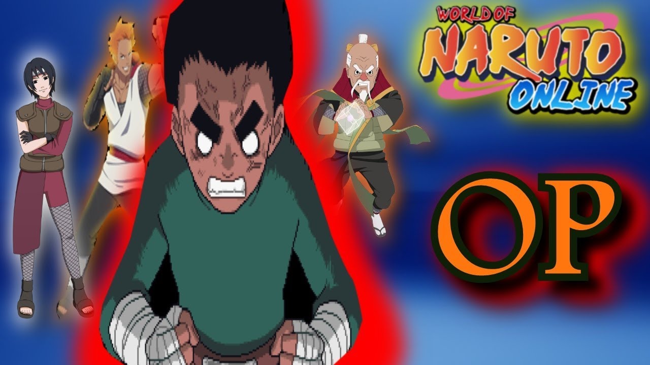 Naruto Online:  Sage World Battlefields / My Lee Eight Gates TEAM Is Too Strong