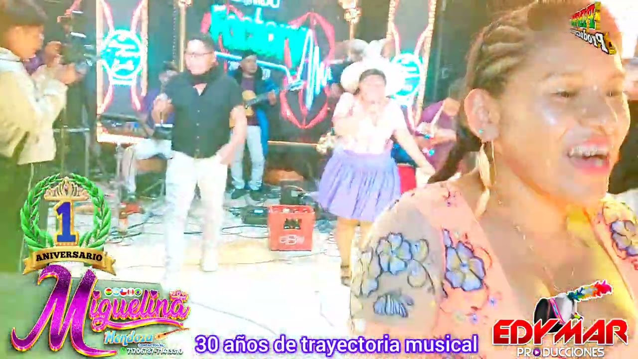 MIGUELINA MENDOZA EN SU PRIMER ANIVERSARIO EN VIVO 2025