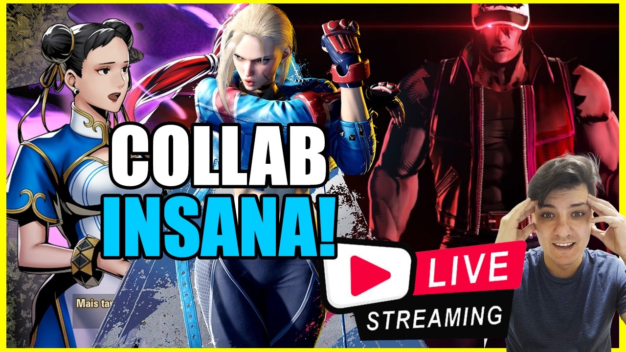 Toda a 3º collab entre Fatal Fury x Street Fighter em City of the Wolves + Nightmare Geese.