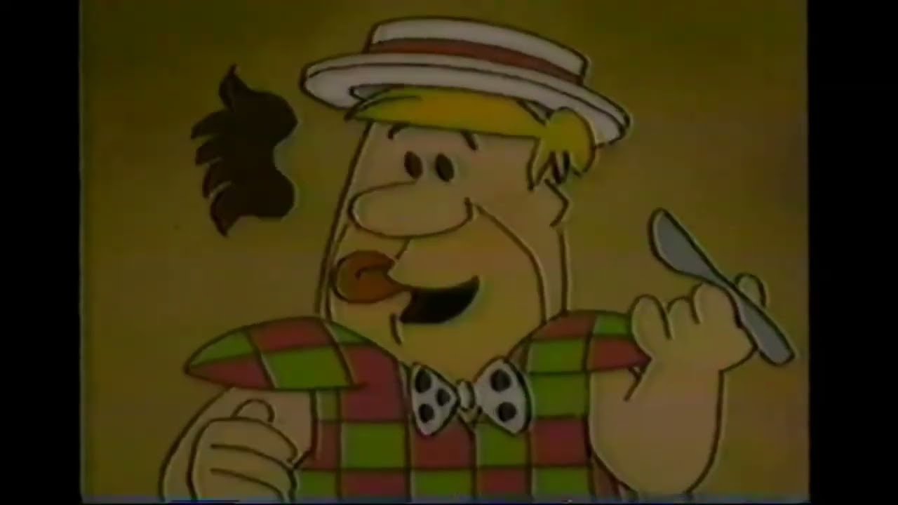 Рекламный ролик Fruity Pebbles «Wonderbowl» 1983 года – Barney Strikes Again!