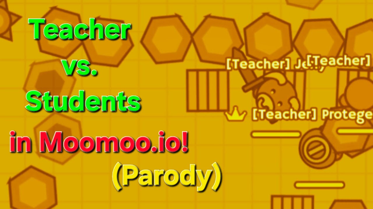 Teacher vs. Students in Moomoo.io!