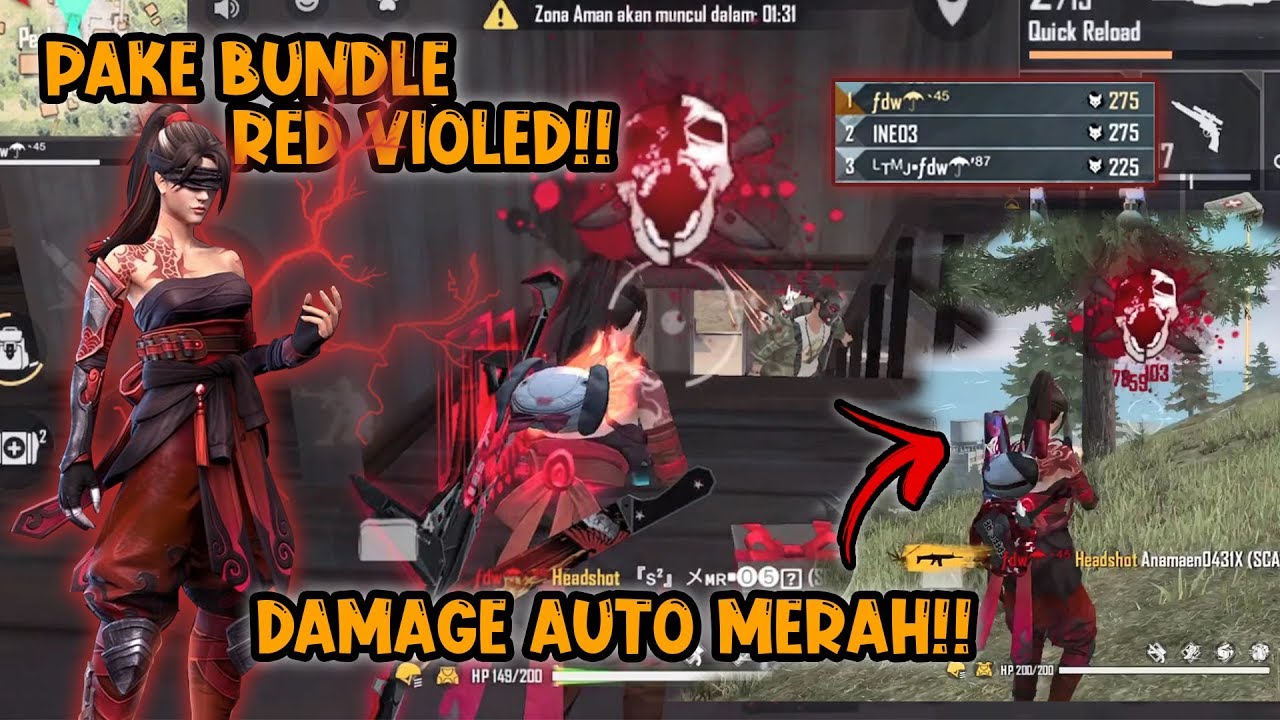 PAKE BUNDLE SCARLET FLAME?! KETEMU MUSUH FDW KW LAGI!! | efdewe