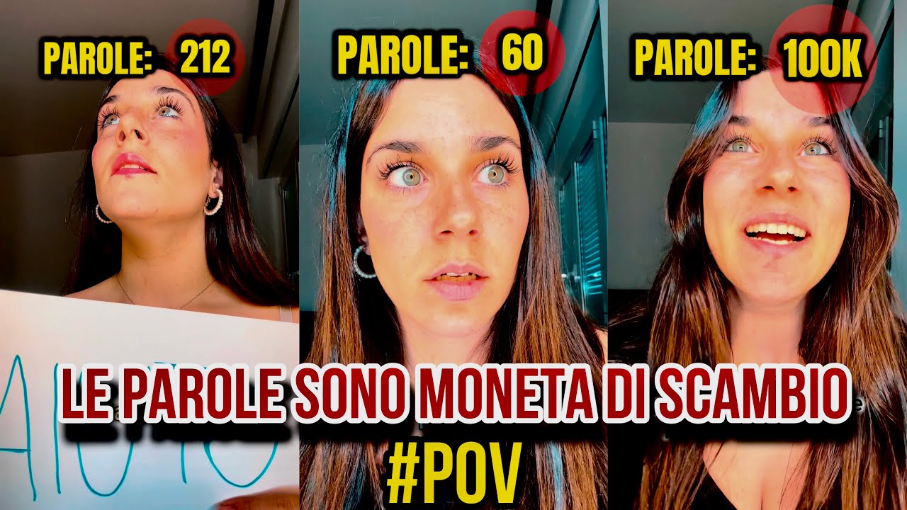 Un MONDO Dove LE PAROLE Sono LA MONETA Di SCAMBIO | #pov completo