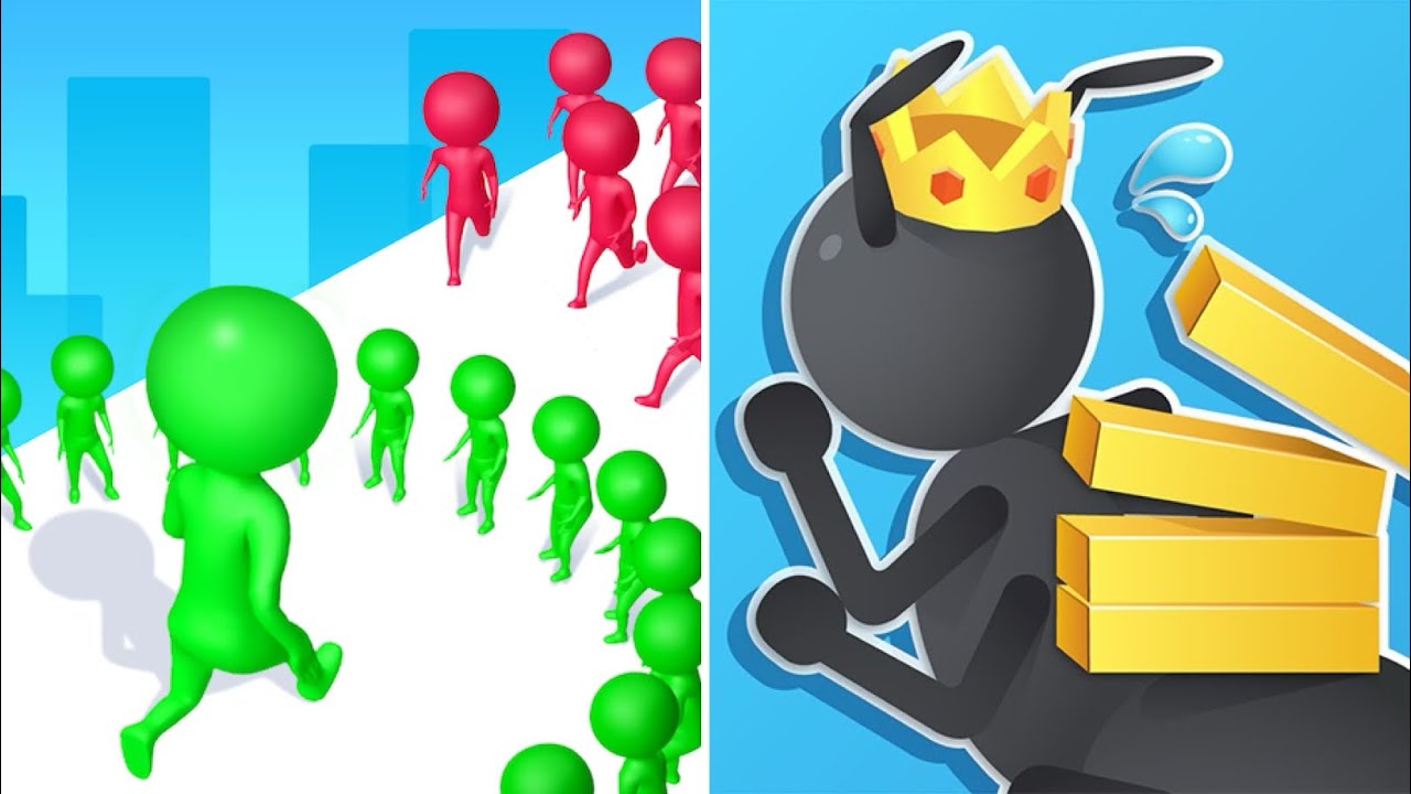 Circle Run Vs Tiny Run💎💎💎Big Max All New Update Levels Gameplay kIO33