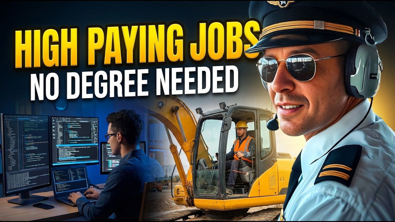 Skip College: 10 Careers That Pay Big! No Degree Needed