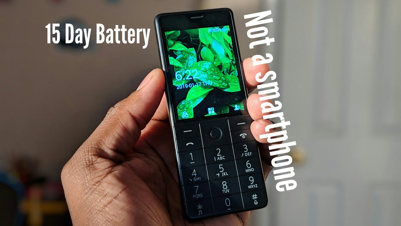 XIAOMI QIN 4G LTE Feature Phone 15 Day Battery!