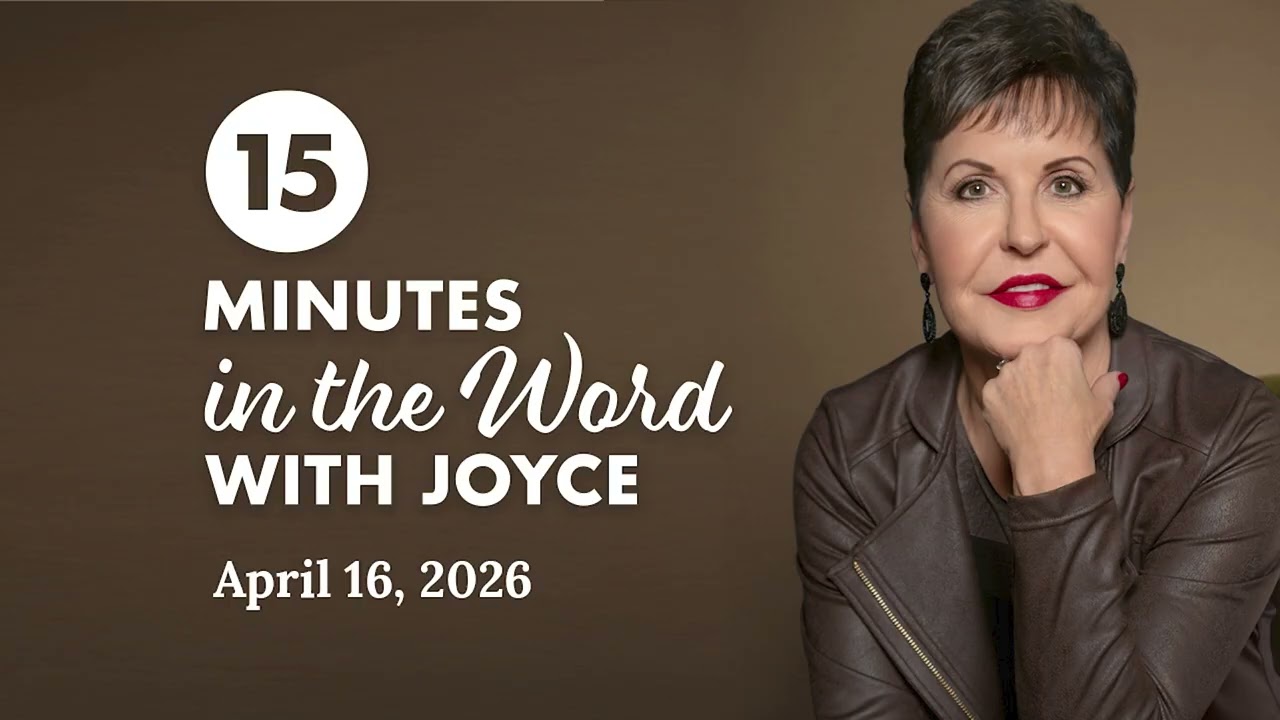 Prisoners of Hope - Pt 1 | 15 Minutes in the Word with Joyce Meyer