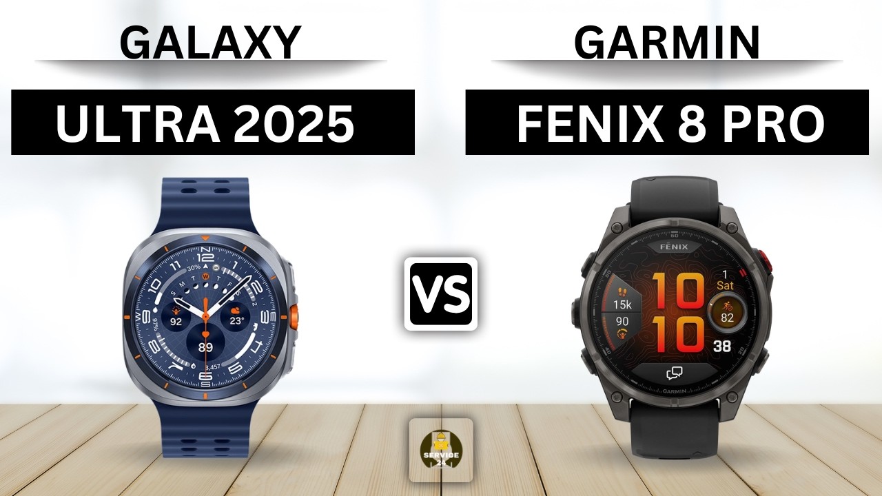 Galaxy Watch Ultra 2025 VS Garmin Fenix 8 Pro | Comparison!