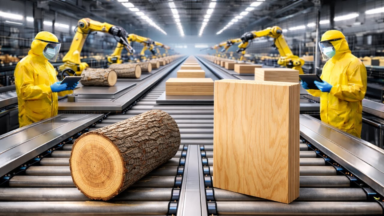 From Forest to Furniture: How Plywood Is Made From Logs to Table (Full Process)
