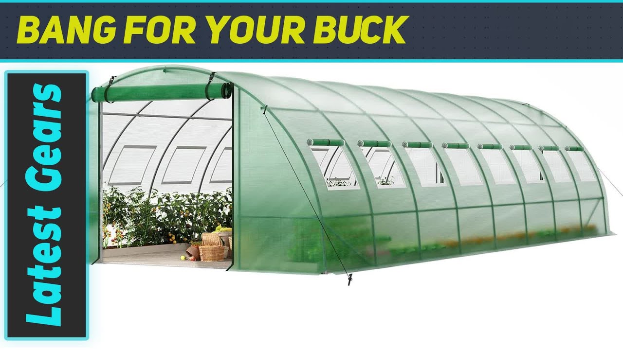 reviewPHI VILLA 26x12ft Greenhouse: Biggest Surprise of the Year!