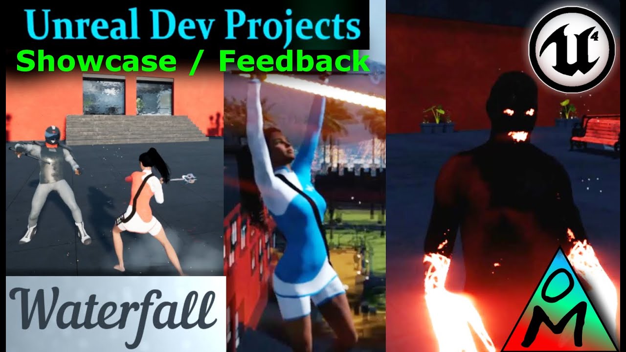 Unreal Dev Showcase | Waterfall by Anne Wellings
