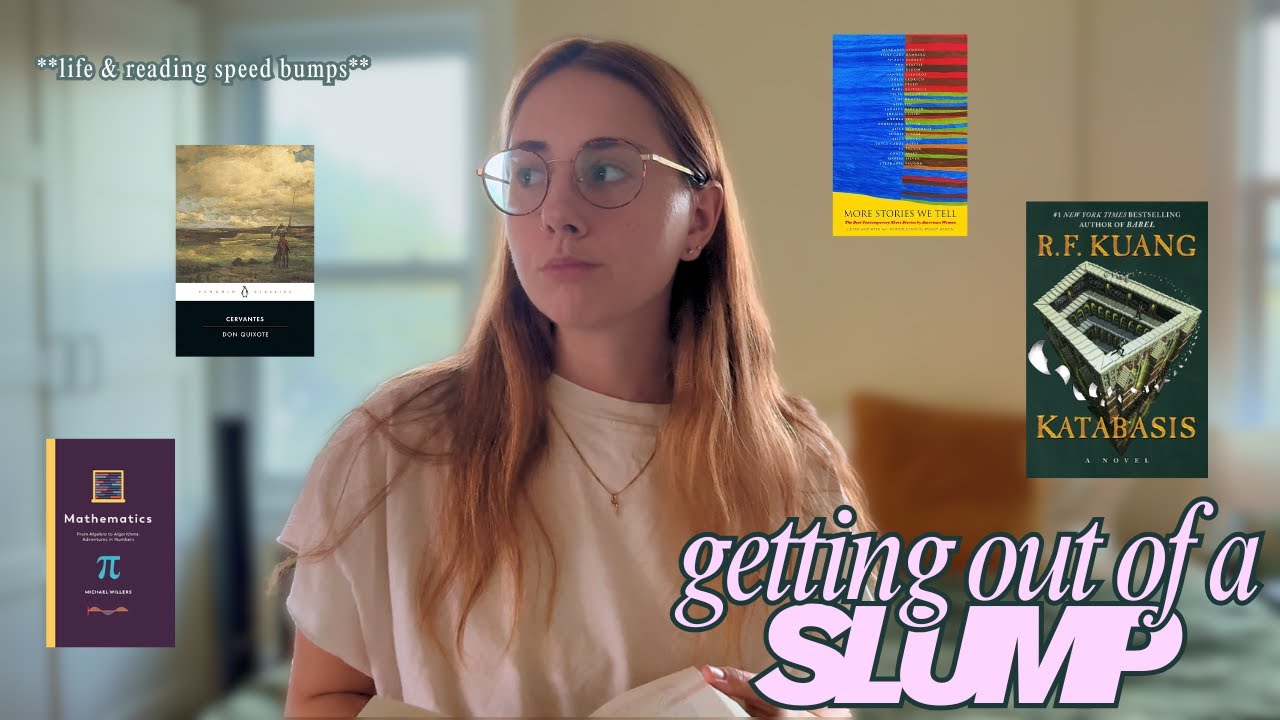 getting out of a slump - a life/reading vlog