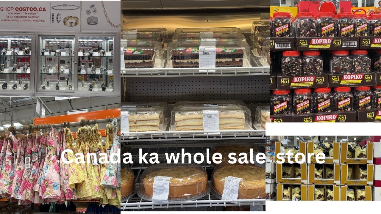 Grocery Shopping at Costco