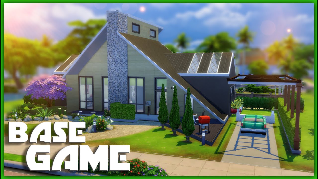 Sims 4 Speed Build - Base Game Only Challenge || No CC || Sims 4 Base Game 🏡|| Part 1