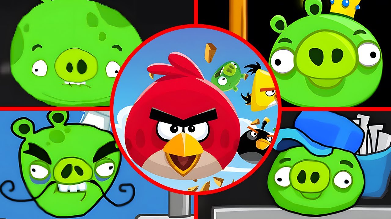 Angry Birds Restaurant - All Bosses (Boss Fight)