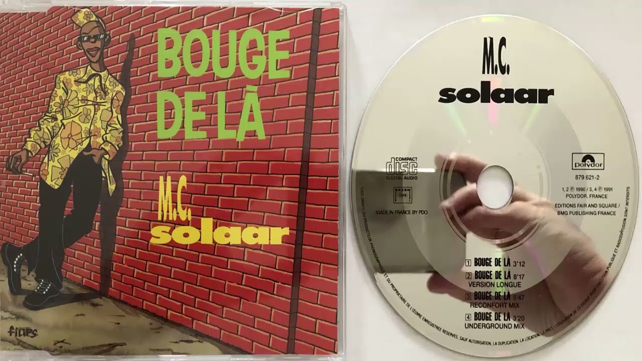 MC Solaar Bouge de là (Version Longue) (1990) (CD Maxi)