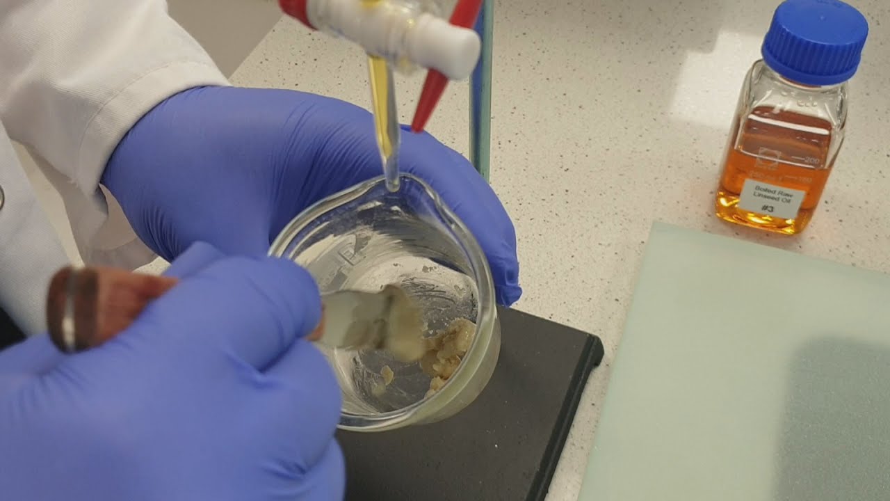 Oil absorption Gardner-Coleman ASTM D1483 [Paint Testing]