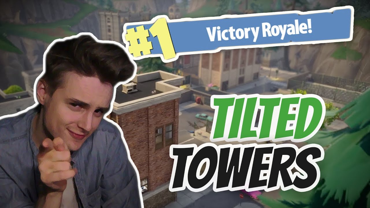 LANDER I TILTED TOWERS! | Norsk Fortnite