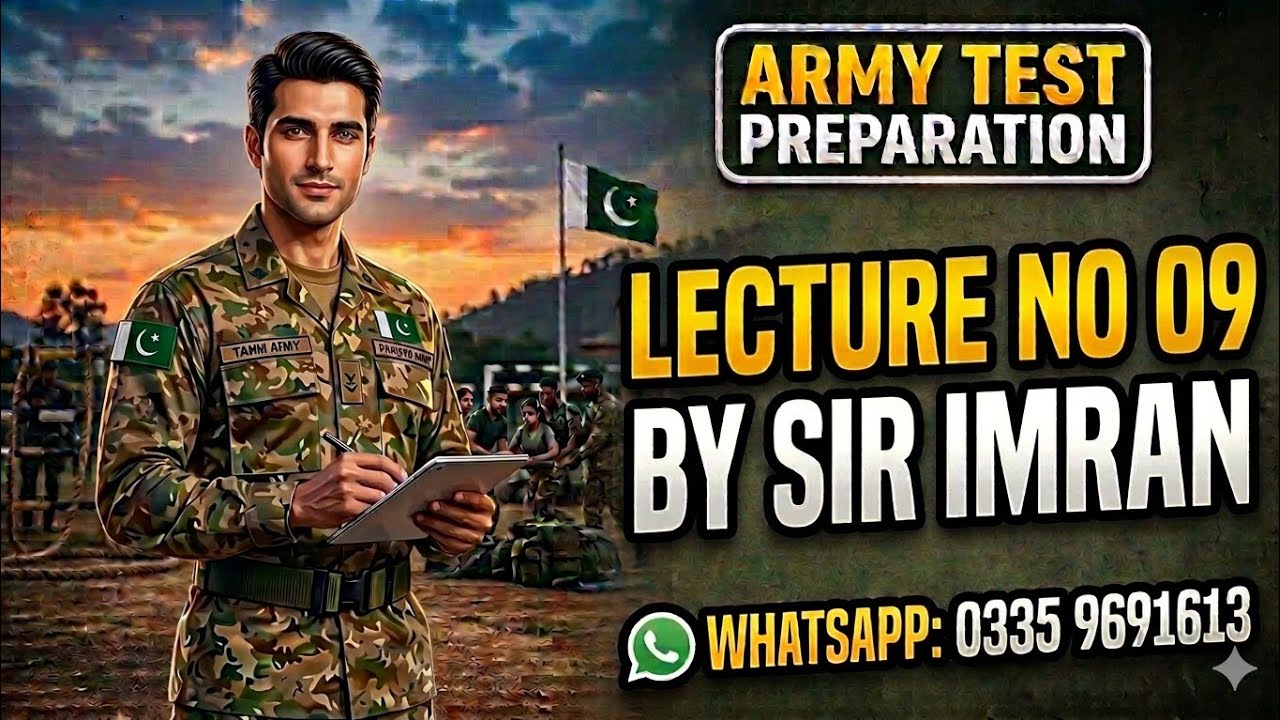 ISSB Lecture Nine By Sir Imran / Successful Life 