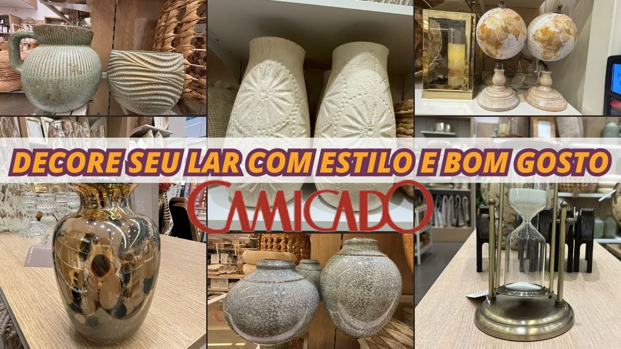 🏡 TOUR CAMICADO 2024 | DECORE SUA CASA COM ESTILO E BOM GOSTO❤️