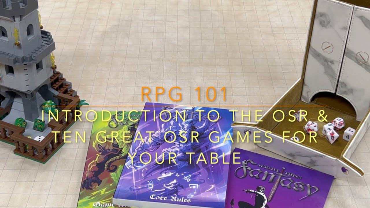 RPG 101: Введение в OSR и 10 отличных игр OSR для начала работы
