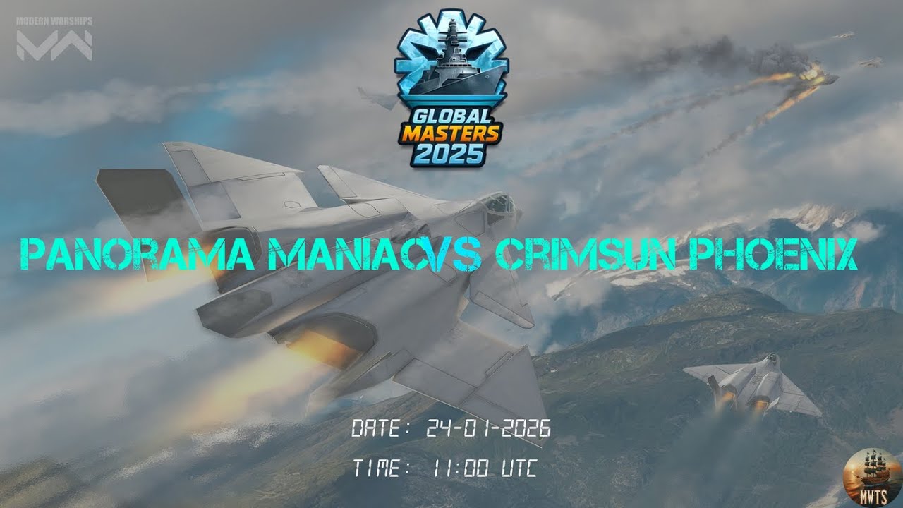 GLOBAL MASTER 2025 || PO - Lower || R4 || PANORAMA MANIAC vs CRIMSUN PHOENIX