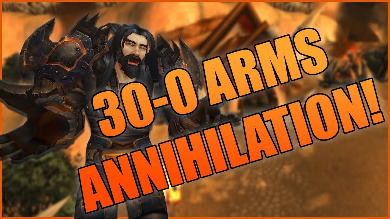 8x Gushing Wounds 30-0 Arms Warrior BG Annihilation (480 ilvl) - WoW BFA 8.3 Warrior PvP