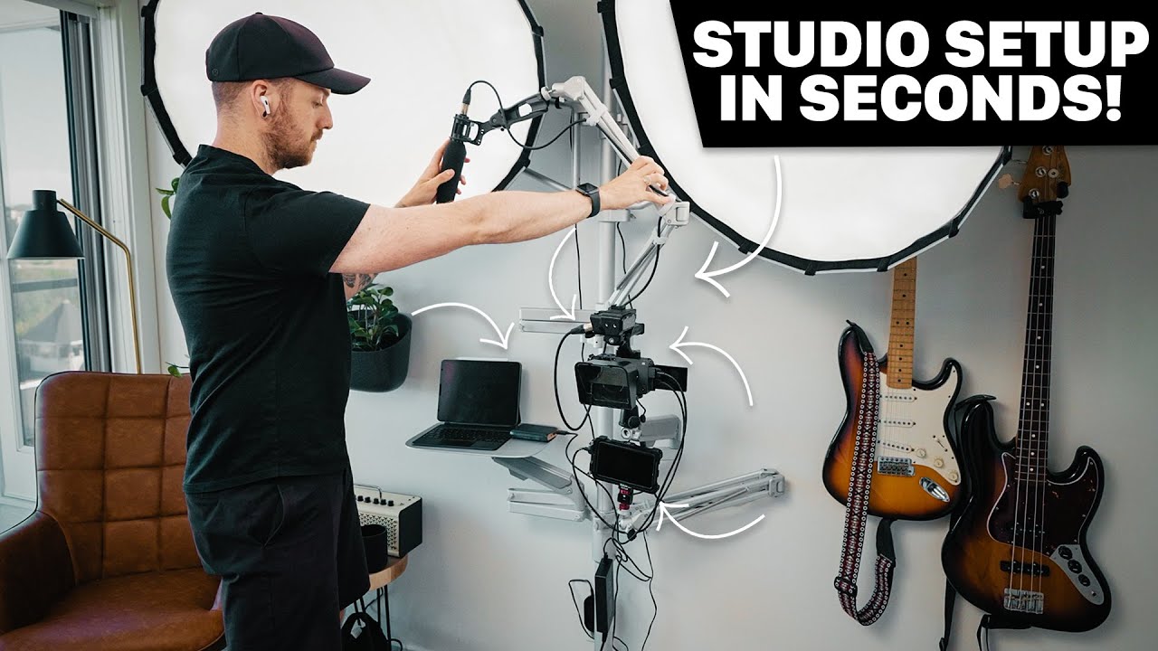 One stand, NO FEET! Does the ALL-IN-ONE YOUTUBE STUDIO setup actually work? Ulanzi GearTree Review