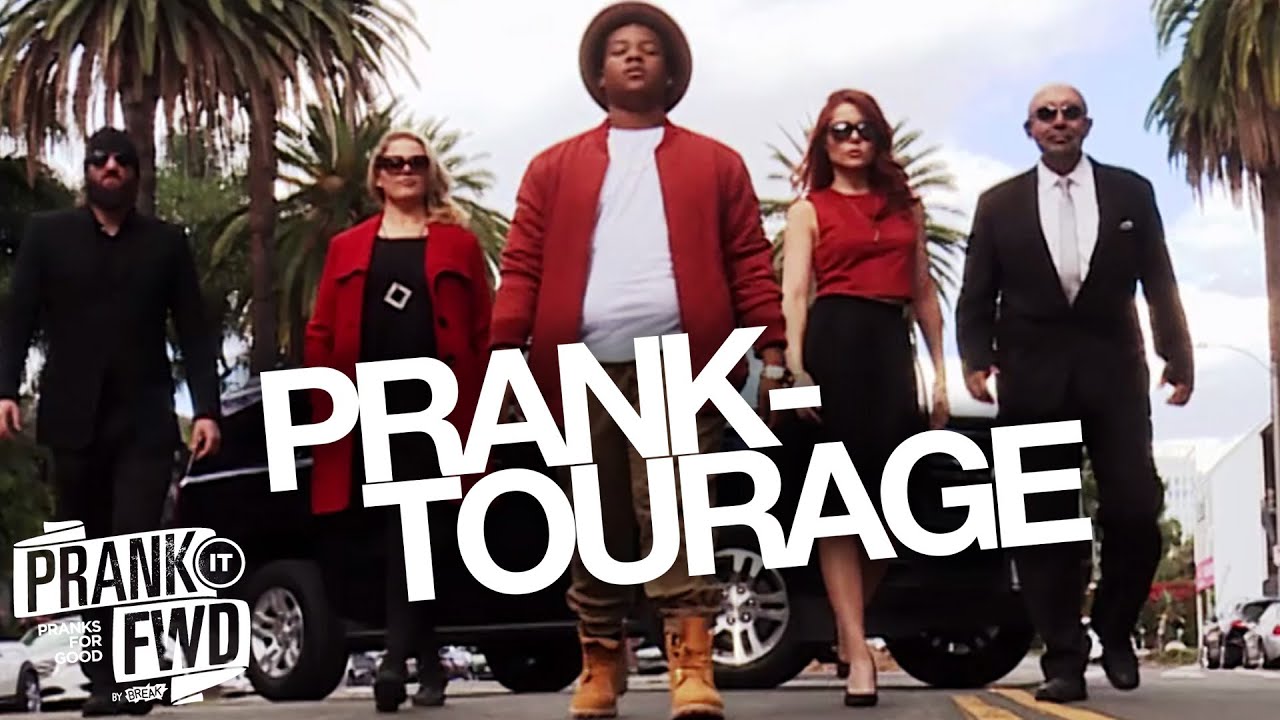 Deserving Teen Gets Entourage for the Day! &ndash; Prank it FWD