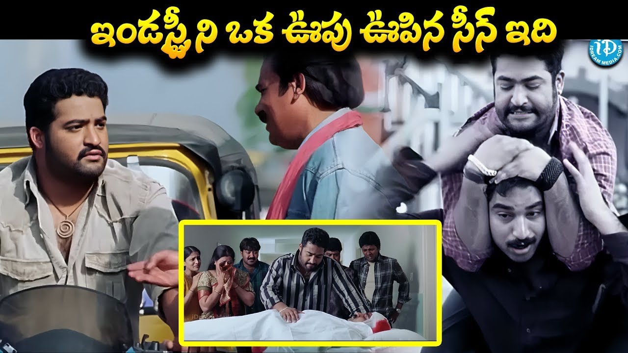 Jr Ntr Excellent Acting | Action Scenes From Ashok Movie | NTR'S Emotional Scenes From Ashok Movie